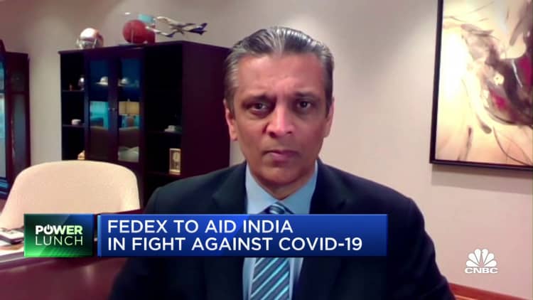 FedEx president on aiding India in its fight against Covid-19