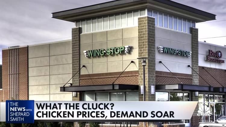 Chicken prices and demand soar, driven by pandemic