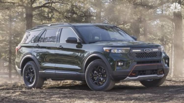 Ford to launch new off-road Timberline models this summer, starting with Explorer SUV
