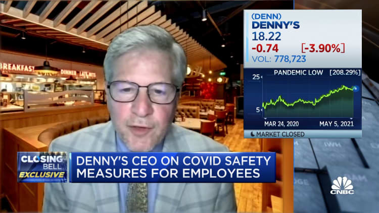 Denny’s CEO on Covid safety measures for employees