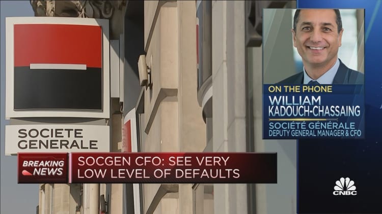 'We are reassured with what we see' on risk, Societe Generale CFO says