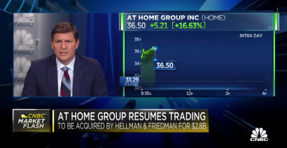 At Home Group to be acquired by Hellman & Friedman for $2.8 billion
