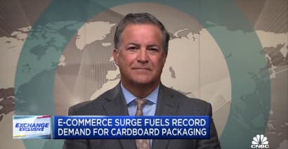 Labor is tight: International Paper CEO on cardboard boom