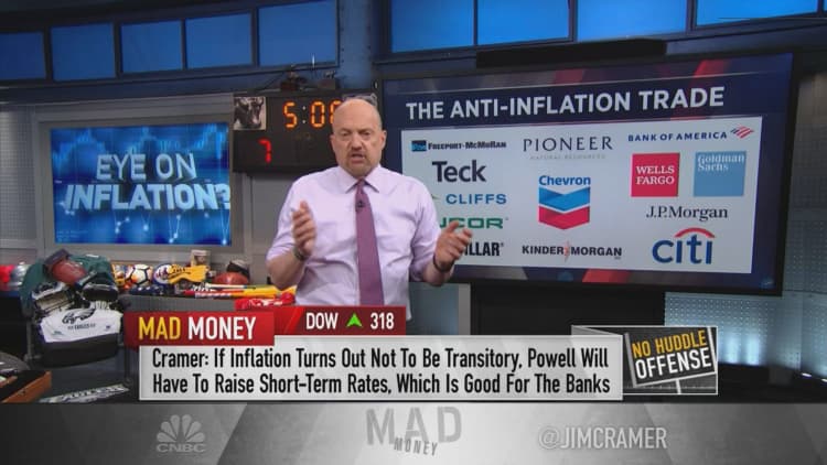 Why Cramer says investors should own more than just 'inflation winners'
