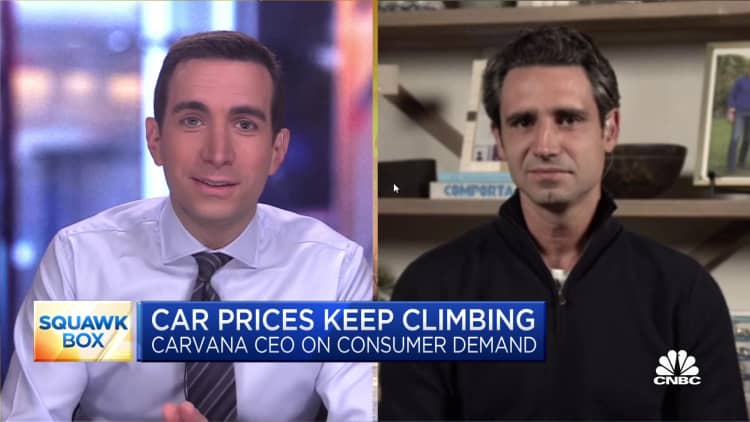 Carvana CEO on earnings results and growth amid hot used car market