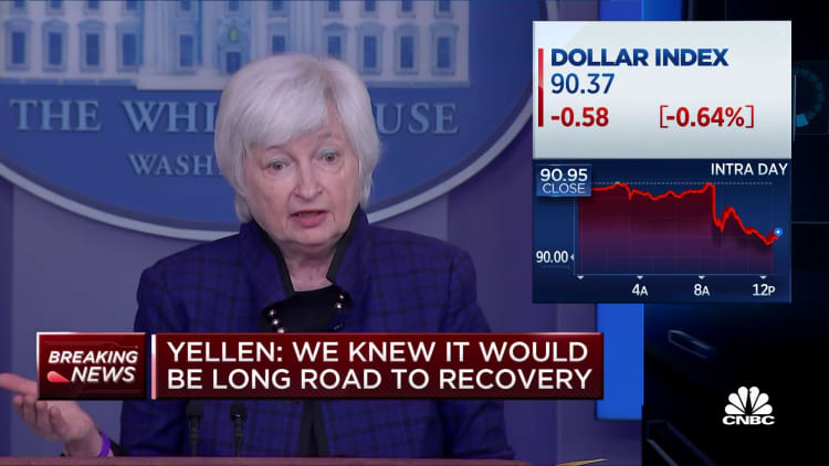 Yellen: Some people not ready to return to work