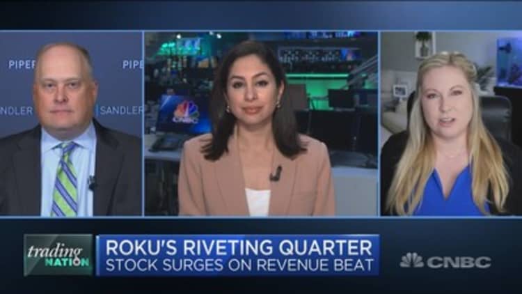 Roku rockets higher on earnings. Two traders on what's next for streaming