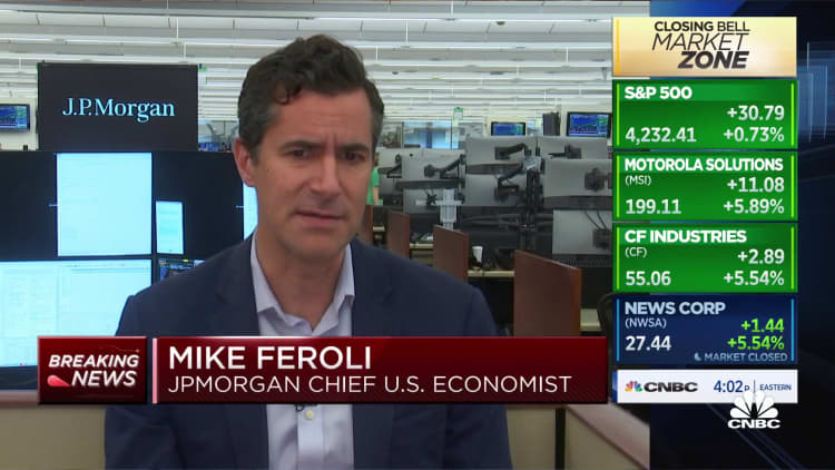 J.P. Morgan's Feroli says jobs report was a disappointment, but doesn't change anything