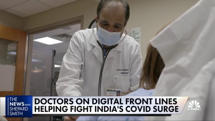 Doctors on digital front lines help fight India's Covid surge