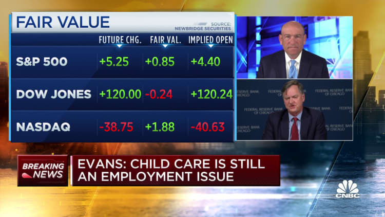 Chicago Fed President Charles Evans: Many price increases are reversals of pandemic declines