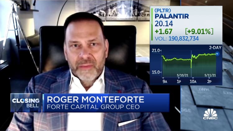 Forte Capital Group CEO Roger Monteforte on Palantir earnings