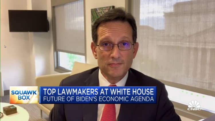 Former GOP Congressman Eric Cantor on path to a bipartisan infrastructure agreement