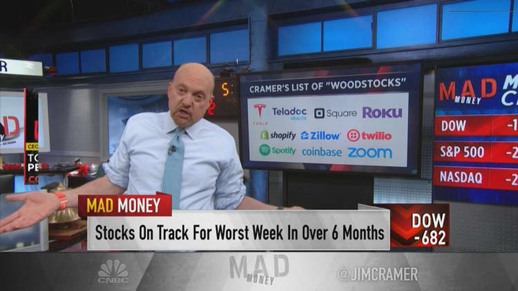 Jim Cramer dubs Ark Invest's top holdings the 'WoodStocks'