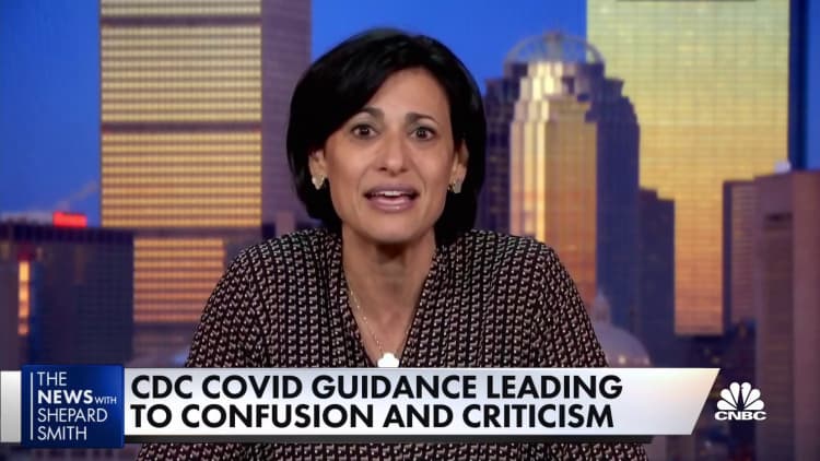 Dr. Rochelle Walensky discusses criticism of CDC's 'confusing' guidance