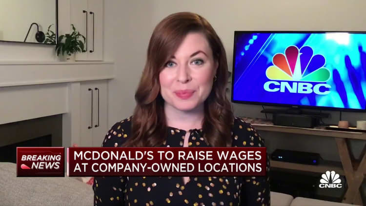 McDonald's to raise wages at company-owned locations