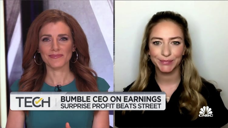 Bumble founder: Seeing re-engagement as U.K. eases lockdowns