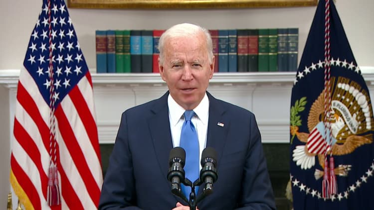 Pres. Biden on Colonial Pipeline developments and fuel shortages