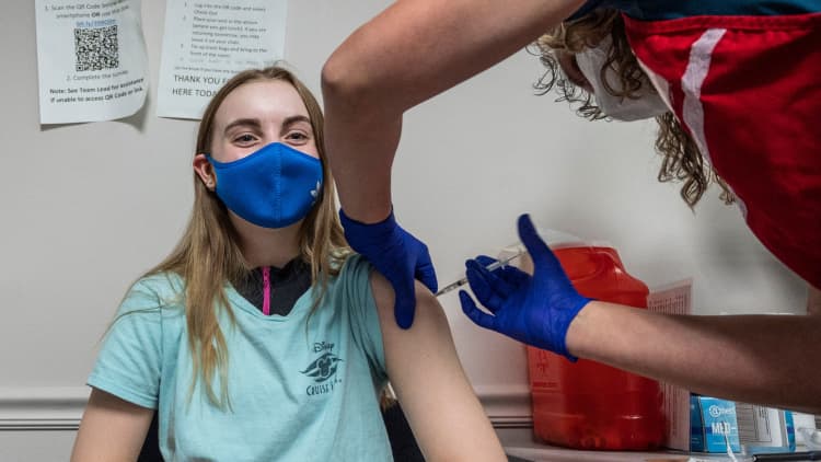 More teenagers across the U.S. are getting vaccinated