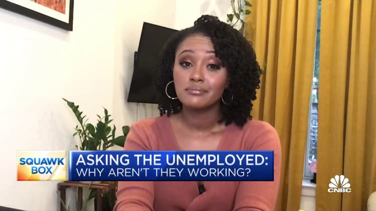 Here's why unemployed Americans say they aren't working