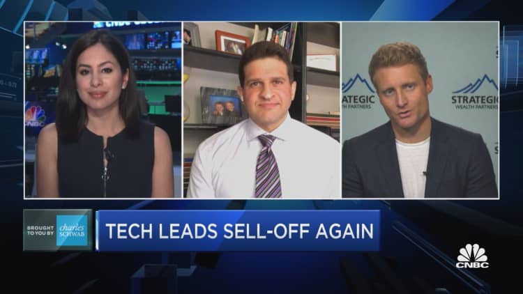 Trading Nation: Pair of trades to watch as tech falls another day