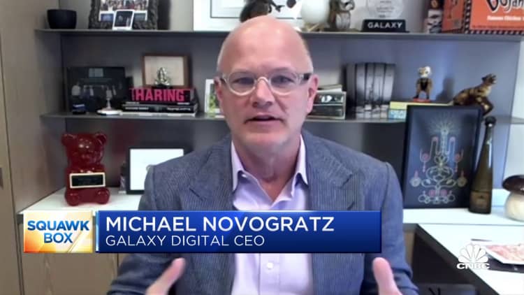 Galaxy Digital CEO Novogratz on bitcoin, crypto and ESG concerns