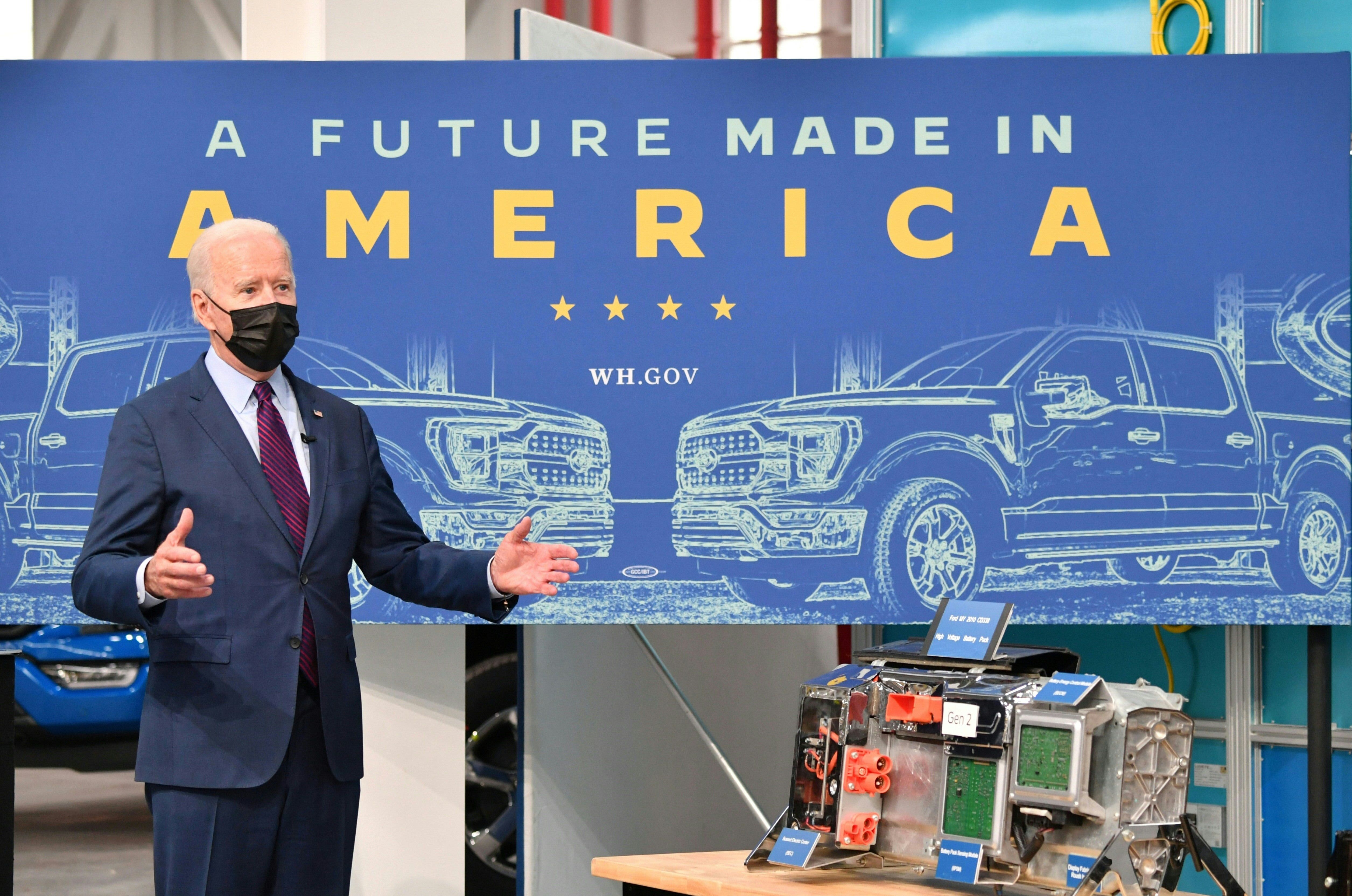 Biden to tour Michigan factory building Ford’s electric F-150 Lightning pickup
