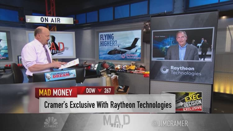 Raytheon CEO on reducing office space to make hybrid work the standard