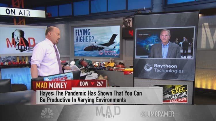 Raytheon Tech CEO on defense growth drivers, air travel rebound and work from home