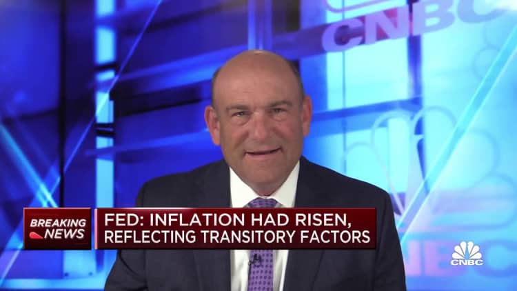 Federal Reserve: Inflation's rise because of transitory factors