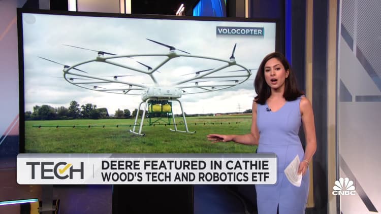 Why Ark's Cathie Wood says John Deere is a tech company