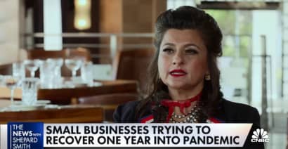 Small businesses trying to recover one year into the pandemic