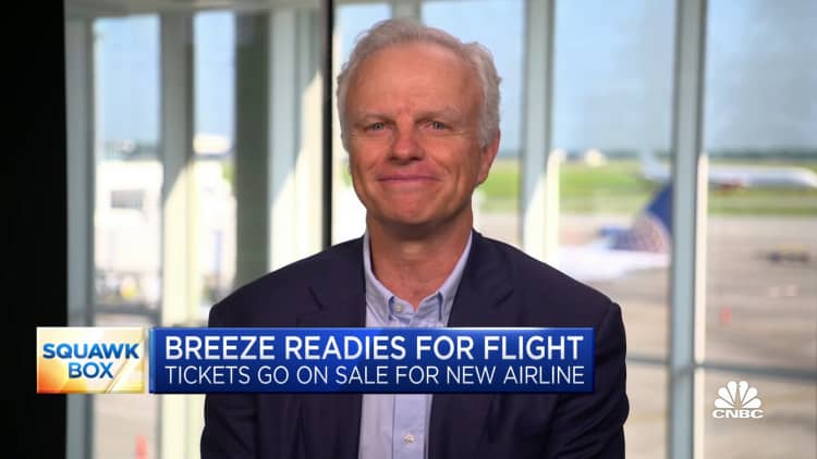 Start-up airline Breeze Airways CEO on targeting under-served markets
