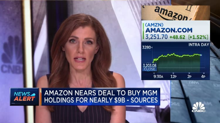 Amazon nears deal to buy MGM Holdings for nearly $9B: Sources