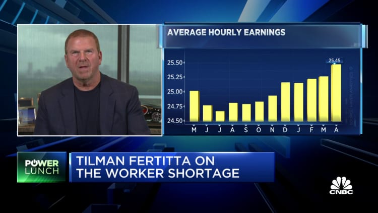 Tilman Fertitta on worker shortage: Stimulus is killing us