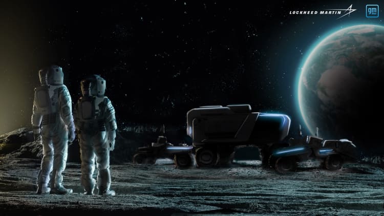 Lockheed Martin and GM teamed up to develop a new type of lunar vehicle for NASA