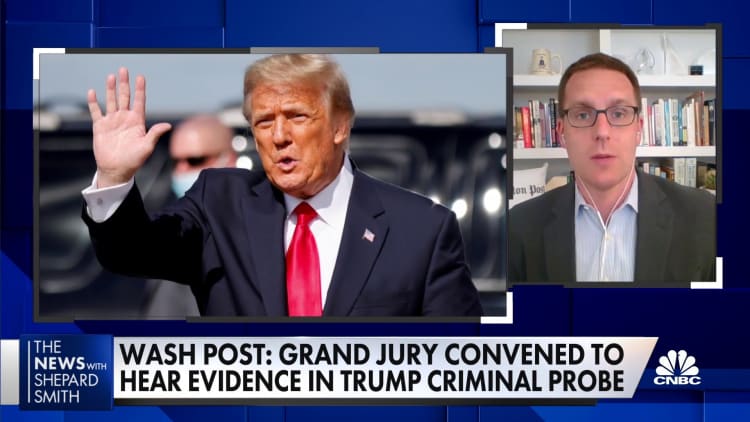 Washington Post's Fahrenthold: Grand jury convened to hear evidence in Trump criminal probe