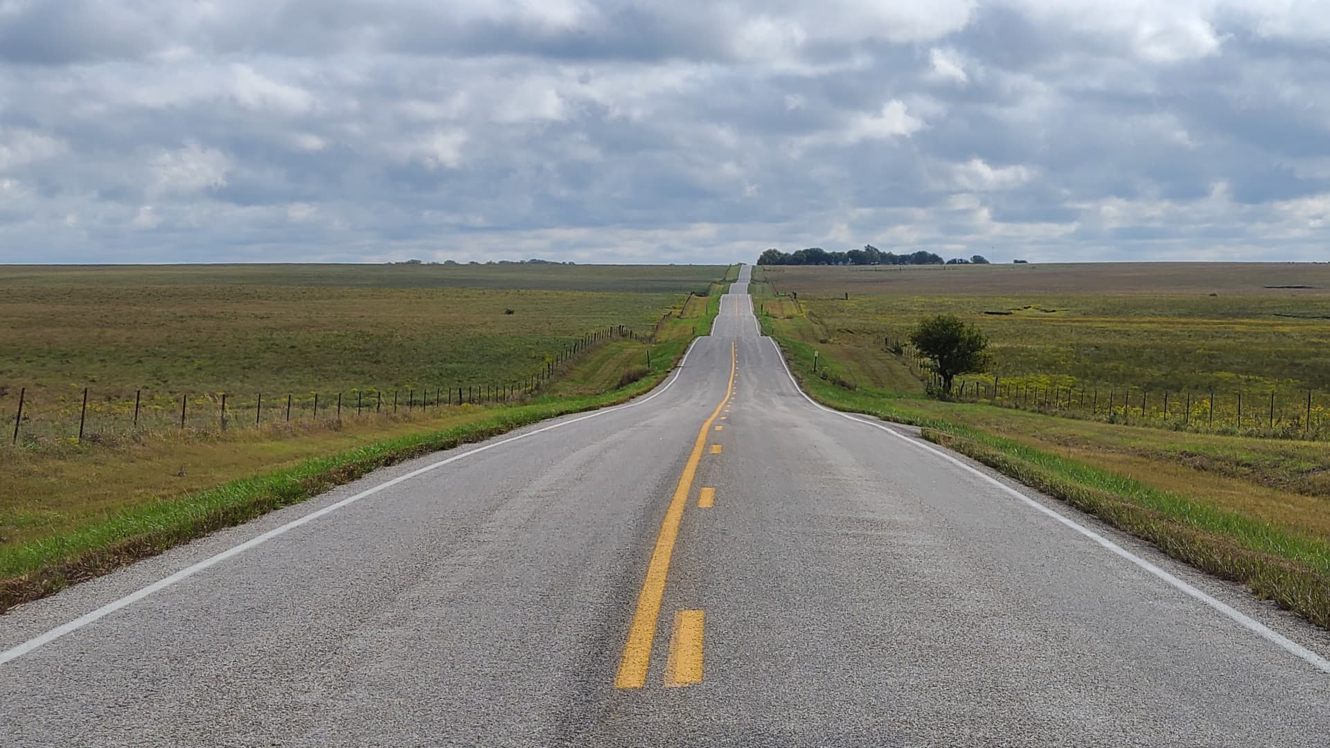 Miles of road in Kansas