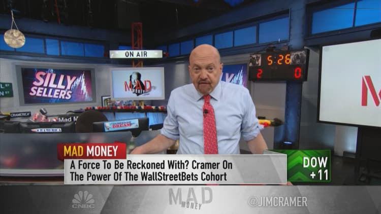 Cramer says short-sellers need to stop betting against GameStop and AMC
