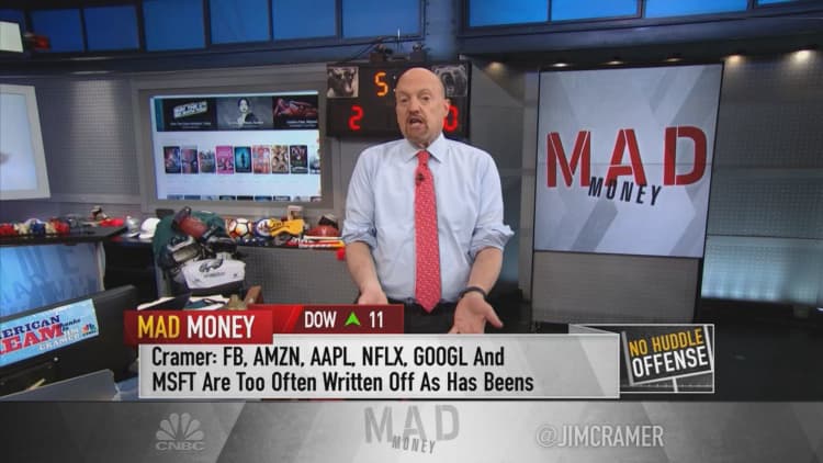 Jim Cramer likes Google's latest health-care venture, says Alphabet shares have more room to run