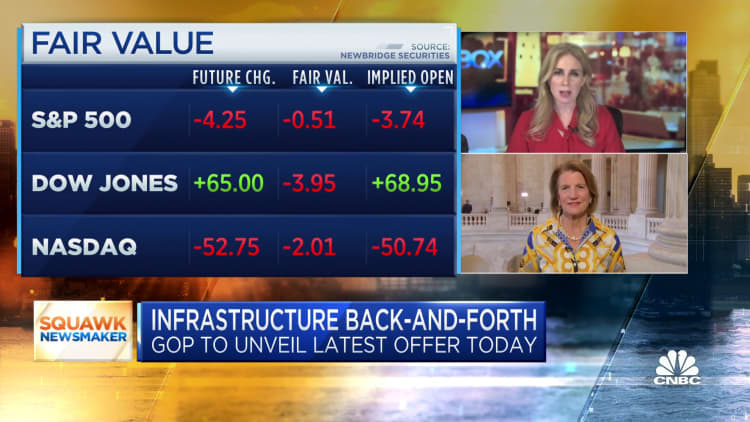 Sen. Capito: Infrastructure talks are advancing but 'big gap' remains
