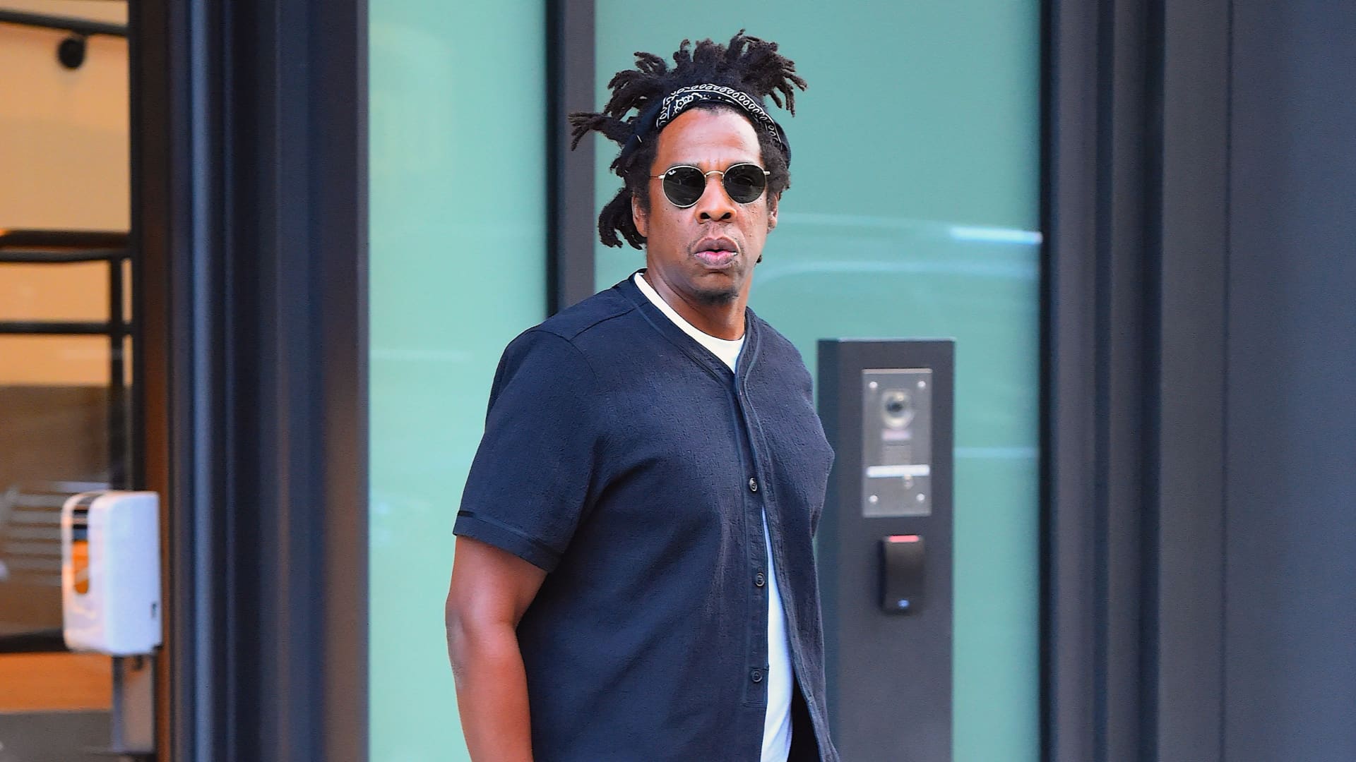 Jay-Z is seen on September 18, 2020 in New York City.
