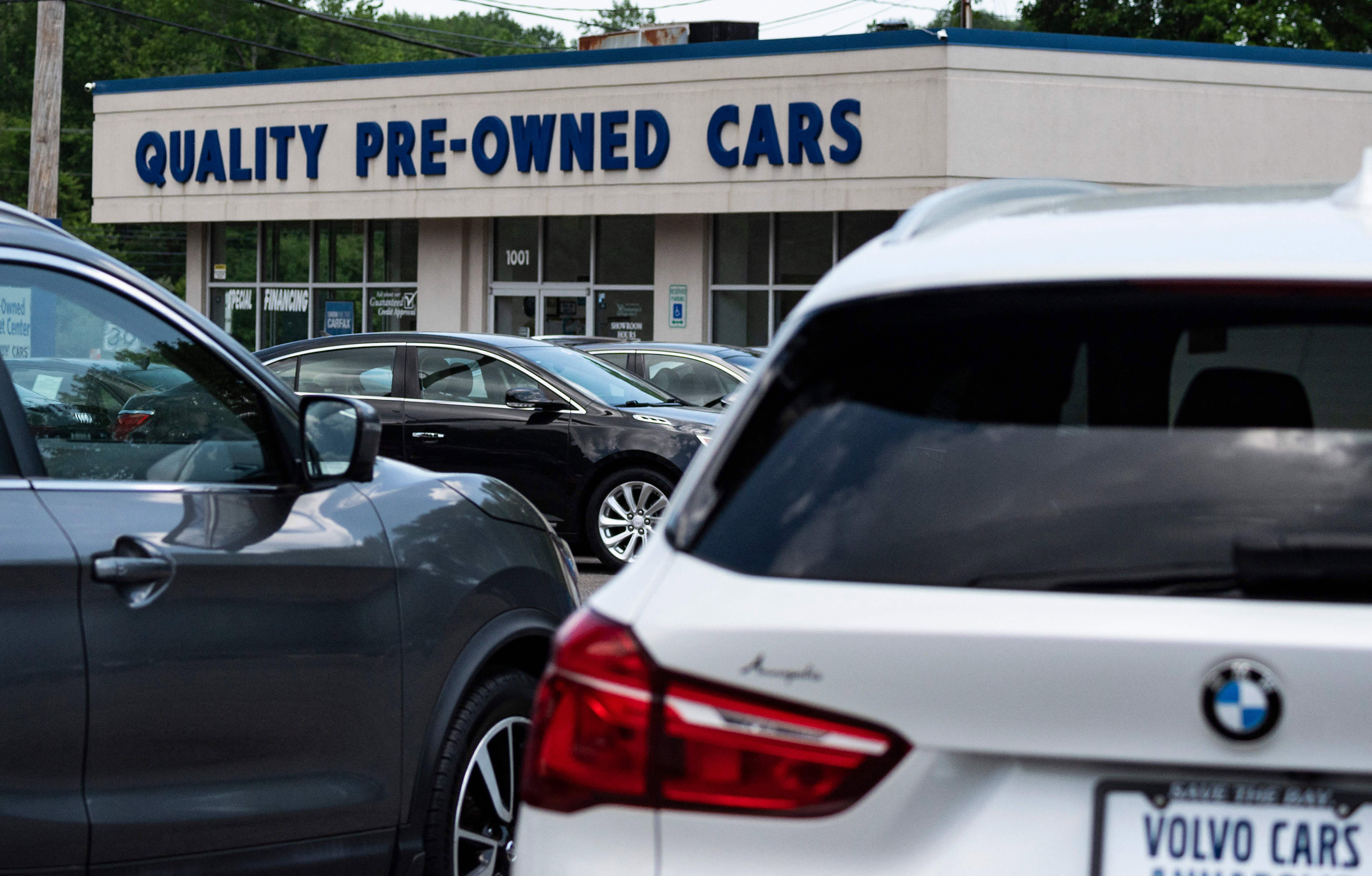 The surge in used car prices may finally be ending