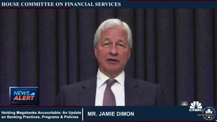 Jamie Dimon speaks at House committee hearing on public policy concerns