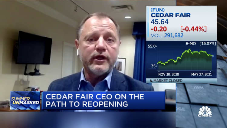 Cedar Fair Entertainment CEO on strong demand, sales