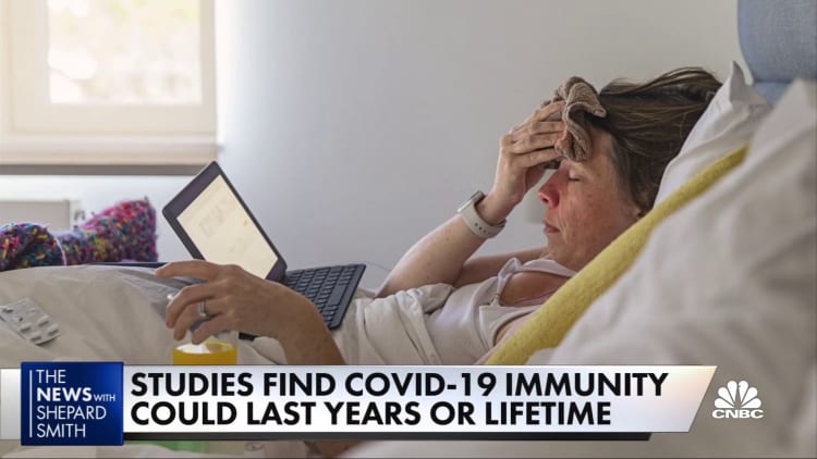 New studies find Covid-19 immunity could last years or a lifetime