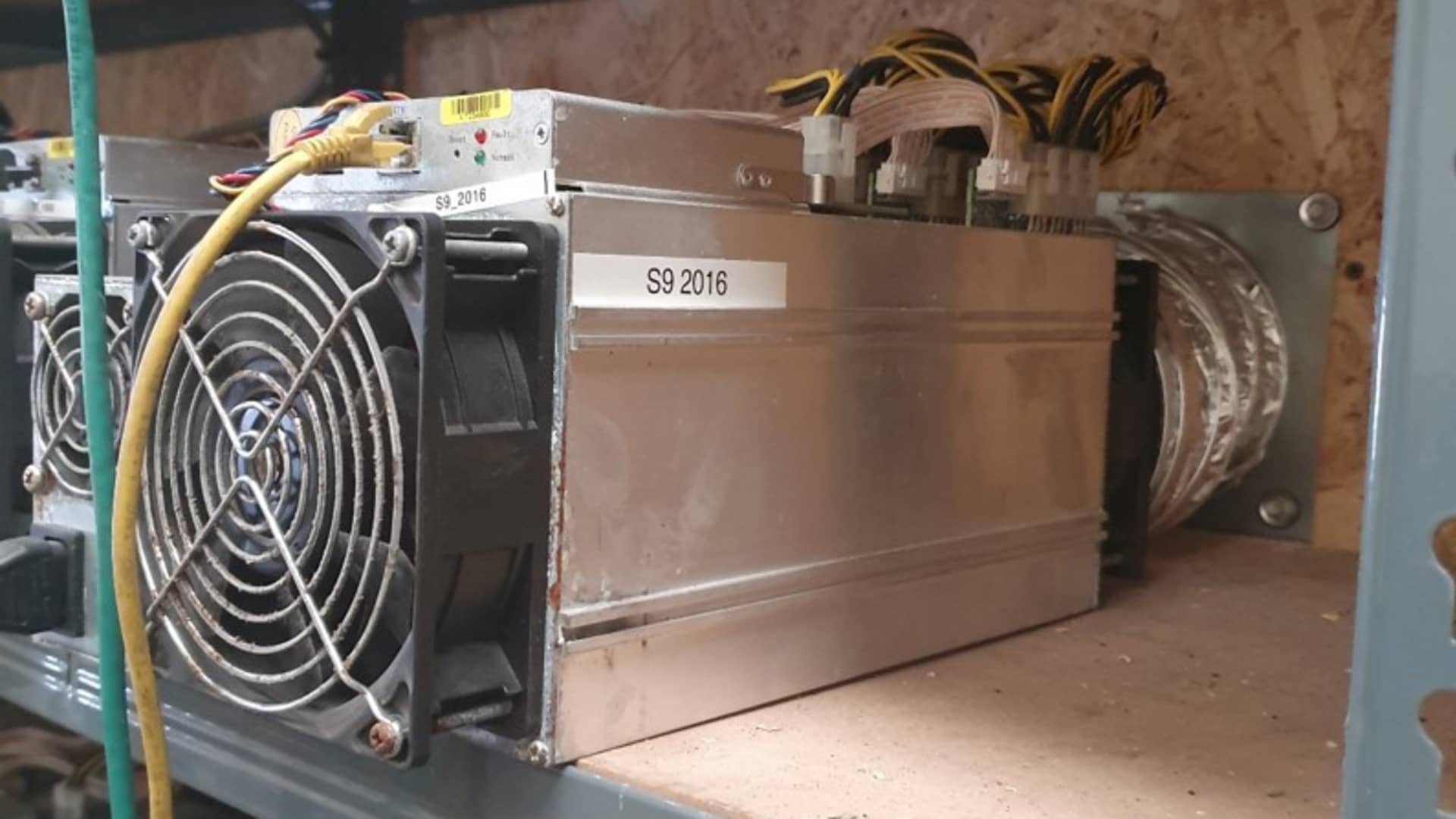 Bitcoin mine uncovered during Black Country industrial unit raid.