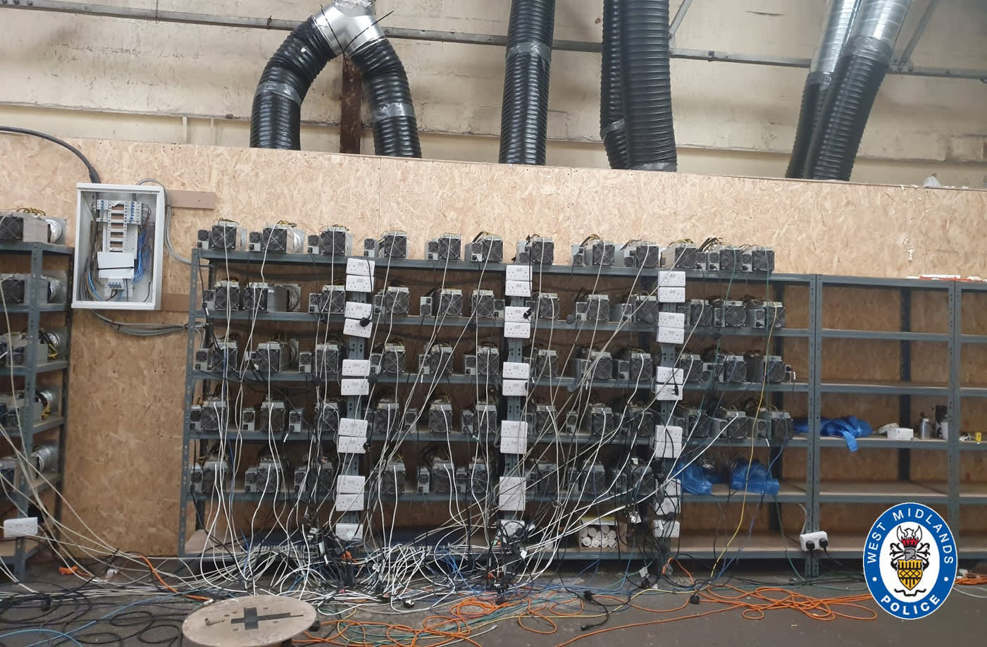 Massive bitcoin mine discovered in UK after police raid suspected cannabis farm