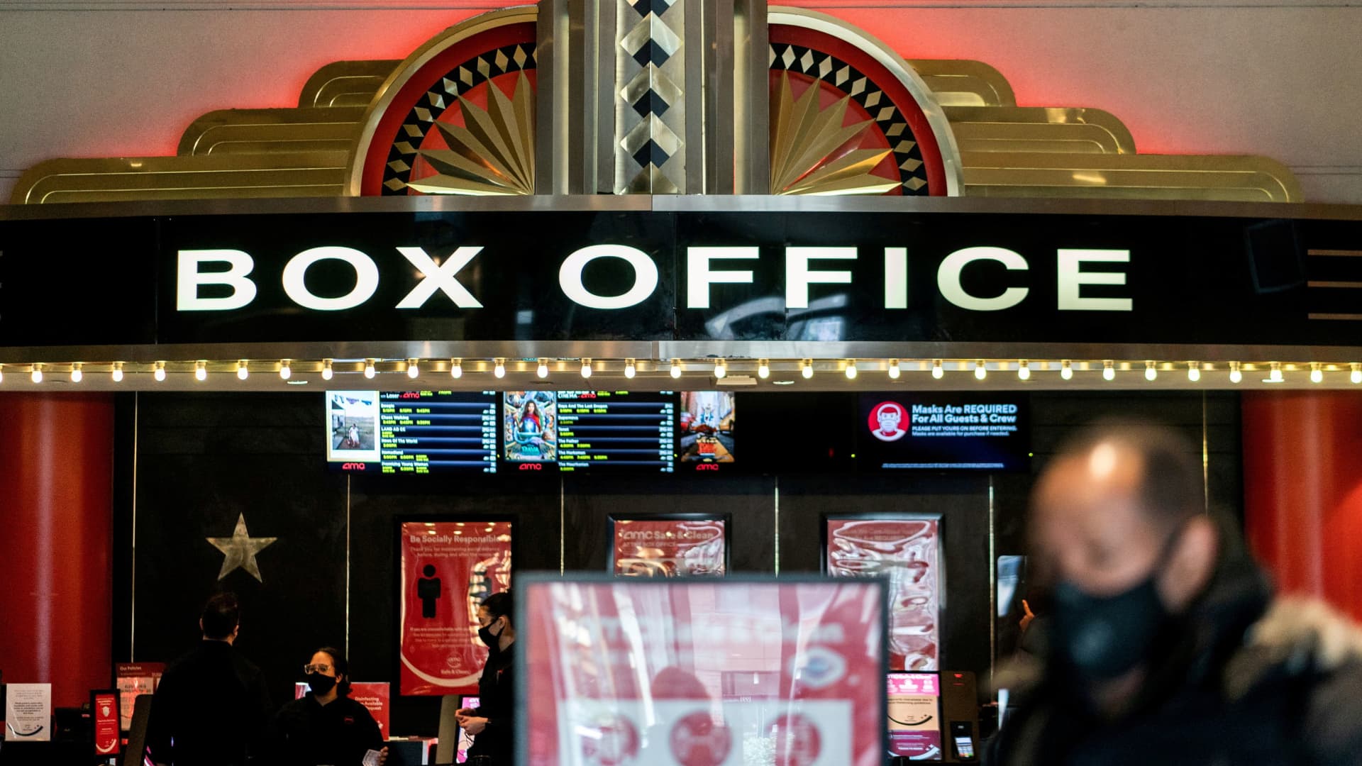 Movie theater stocks pop after report says Amazon plans to spend $1 billion on releases - CNBC