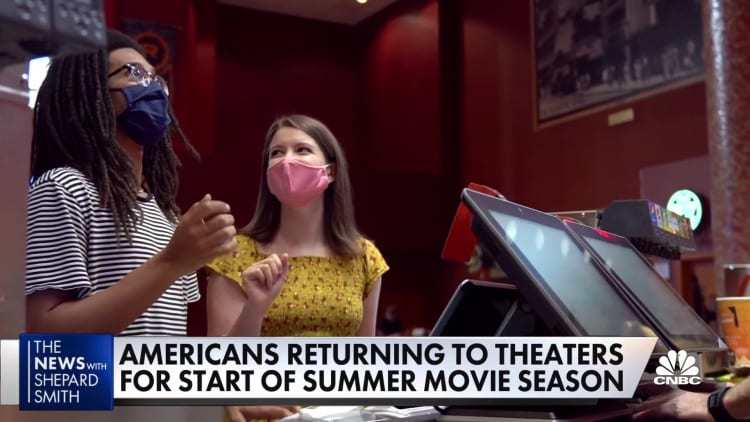Americans return to theaters for summer movie season