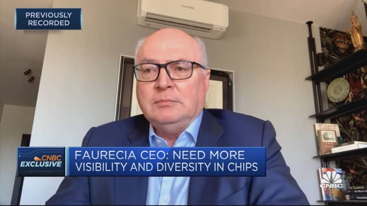 Global shift to electrification will be uneven, Faurecia CEO says